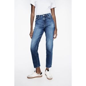Zara high waisted mom jeans